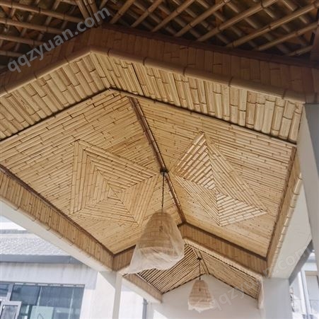 房屋内外装修用竹片 防腐耐用 竹装修厂家 美观大气