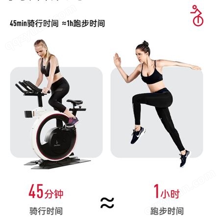 汕 尾海 丰英派斯家用动感单车室内磁控脚踏车运动健身器材健身车